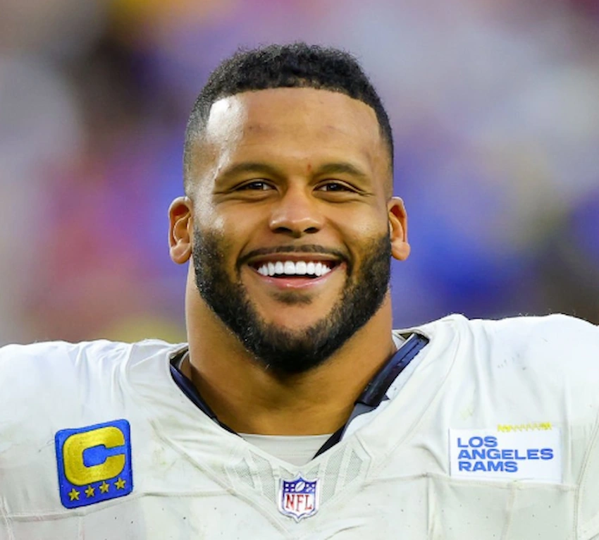 aaron donald teeth 2022