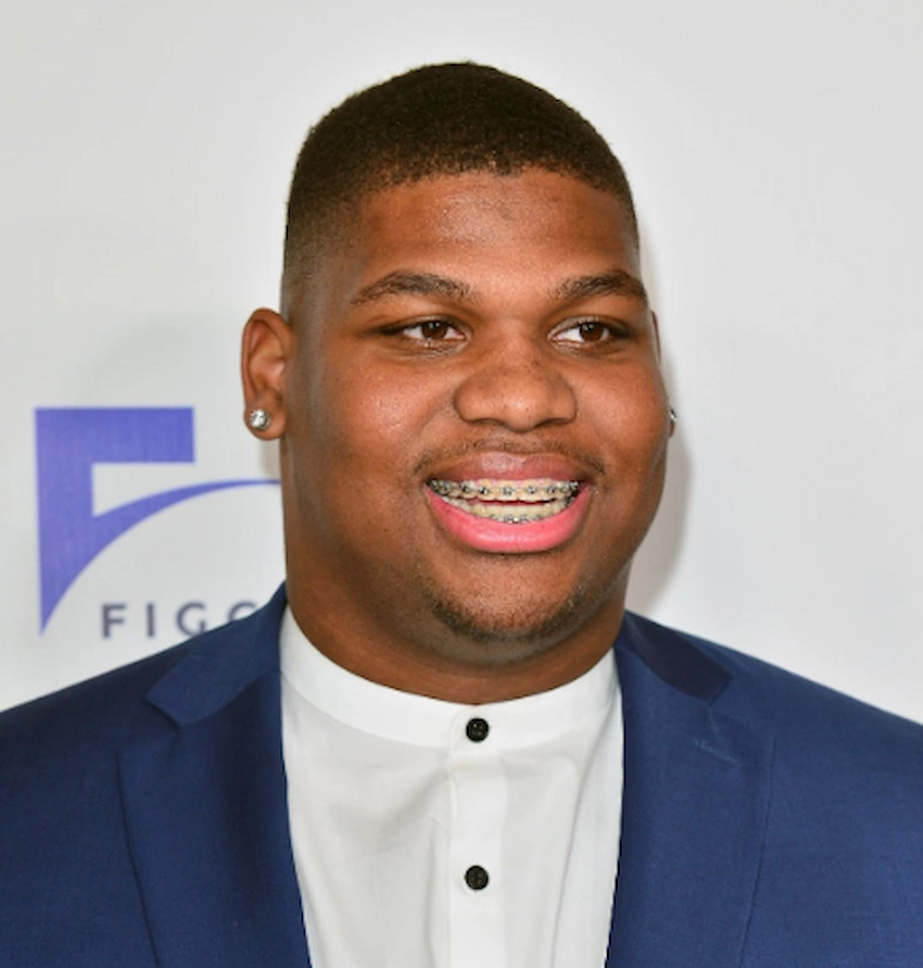 quinnen williams teeth 2020