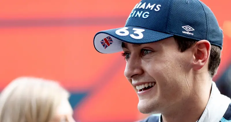 george russell teeth in 2020