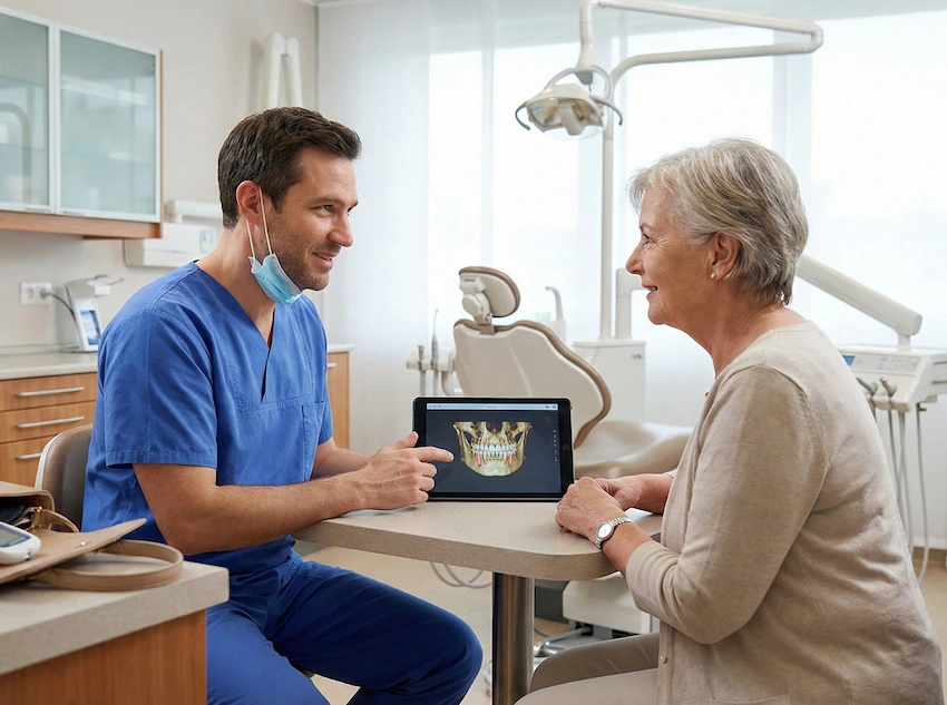diabetics dental implant consultation