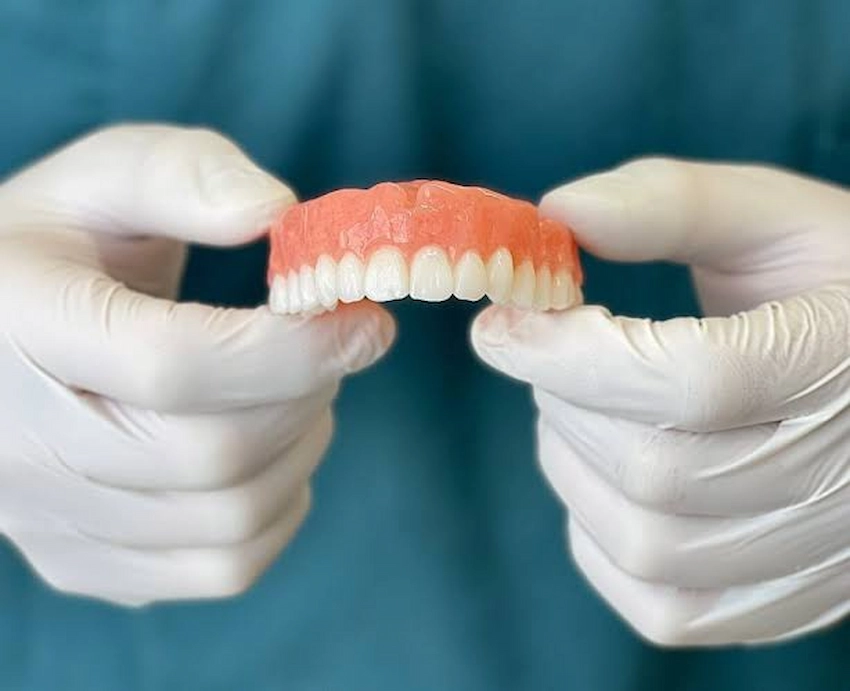 how to apply denture adhesive to upper denture clinical guide