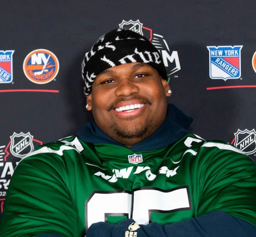 quinnen williams teeth 2024