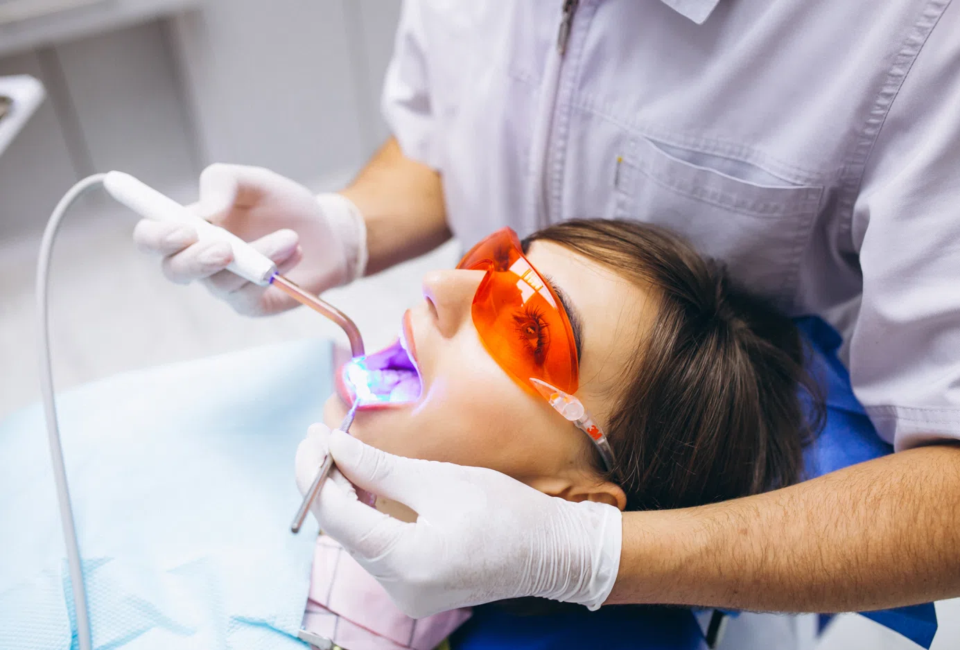 teeth polishing